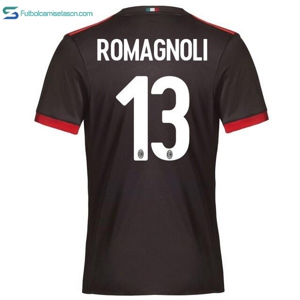 Camiseta Milan 3ª Romagnoli 2017/18